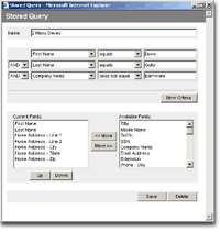 Stored Query Builder